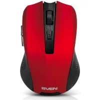 Мышь SVEN RX-350W (красный) фото 1